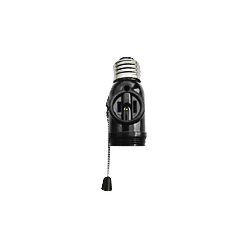 Firefly Felh103 Pull-Chain Socket With Integrated Flat-Pin Outlet 1