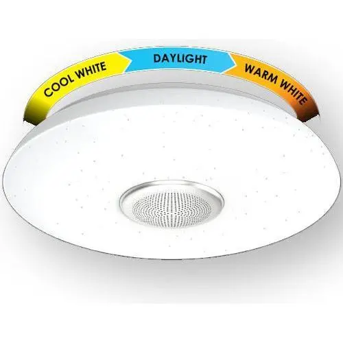 Firefly Pro Fcl Bluetooth-Enabled 3-Color Led Ceiling Lamp 1