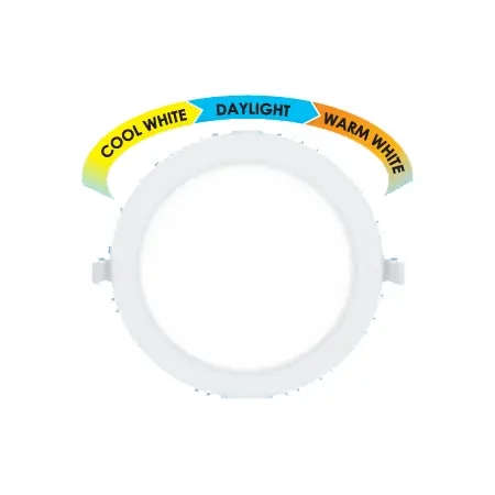 Firefly Round Trimless 3-Color Tunable Led Downlight 1