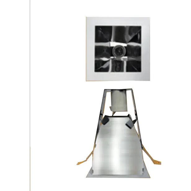Firefly Square Vertical Recessed Downlight – Minimalist Design 1