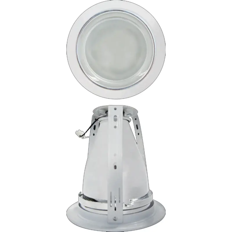 Firefly Vertical Recessed Downlight With Full Frosted Glass Cover 1