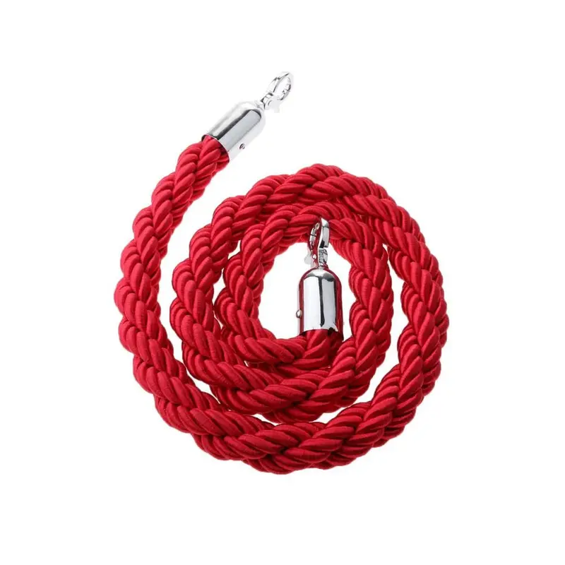 First 1401 Braided Twisted Rope Barriers – Indoor/Outdoor Use 1