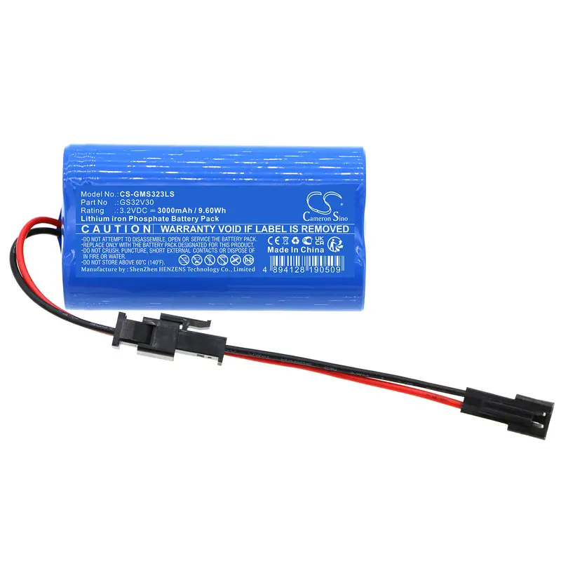 Gama Sonic Solar Light Battery – 3.2V Lifepo4, 3000Mah, 9.6Wh (97K012, Gs-103, Gs-104) 1