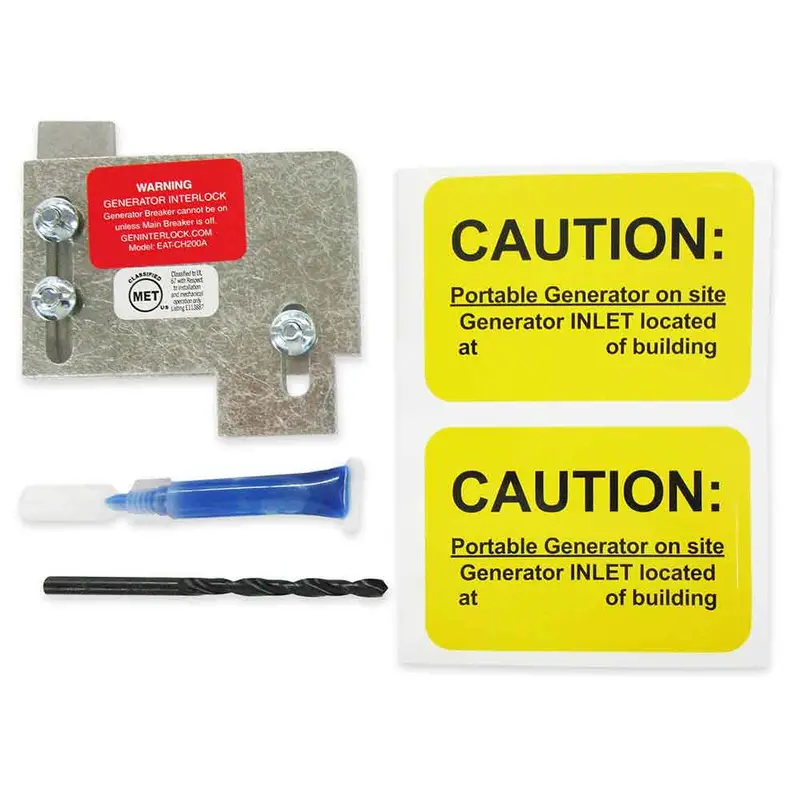 Geninterlock Eat-Ch200A 150/200A Interlock Kit – Designed For Eaton/Cutler-Hammer Ch-Series Load Centers 1