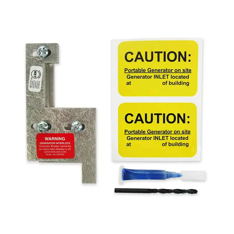 Geninterlock Ge-200Hda 150/200A Interlock Kit – For Newer Ge Vertical-Main Breaker Panels 1