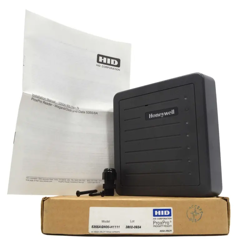 Hid Proxpro Proximity Reader (Model 5355Agn00) — Factory-Sealed, Open-Box New 1