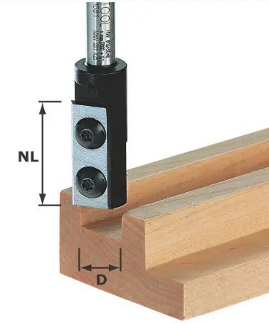 Hw S8 Straight Router Bit – 10 Mm Dia × 25 Mm Cut, Z1 Coating 1