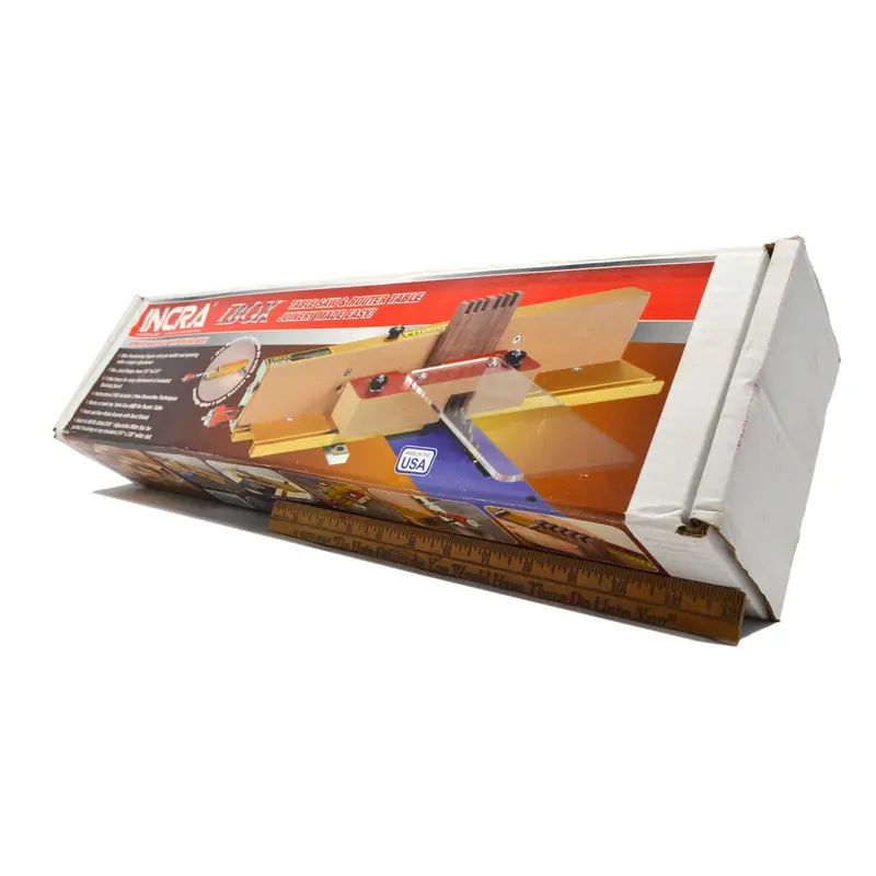 Incra Ibox Adjustable Box Joint Jig For Table Saw And Router Table – 1/8" To 3/4" Capacity 1