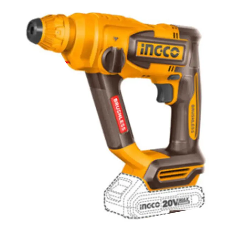 Ingco 20V Brushless Cordless Rotary Hammer Drill – Bare Unit 1