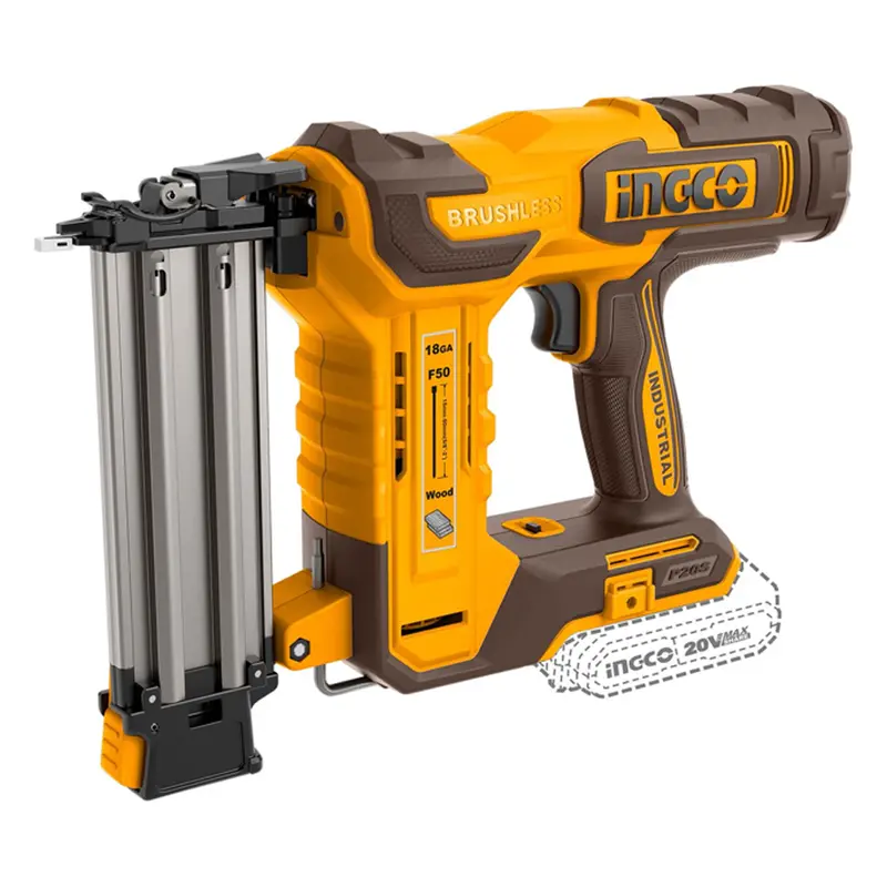 Ingco 20V Cordless Brad Nailer (Bare Tool) – Cbnli5005 1