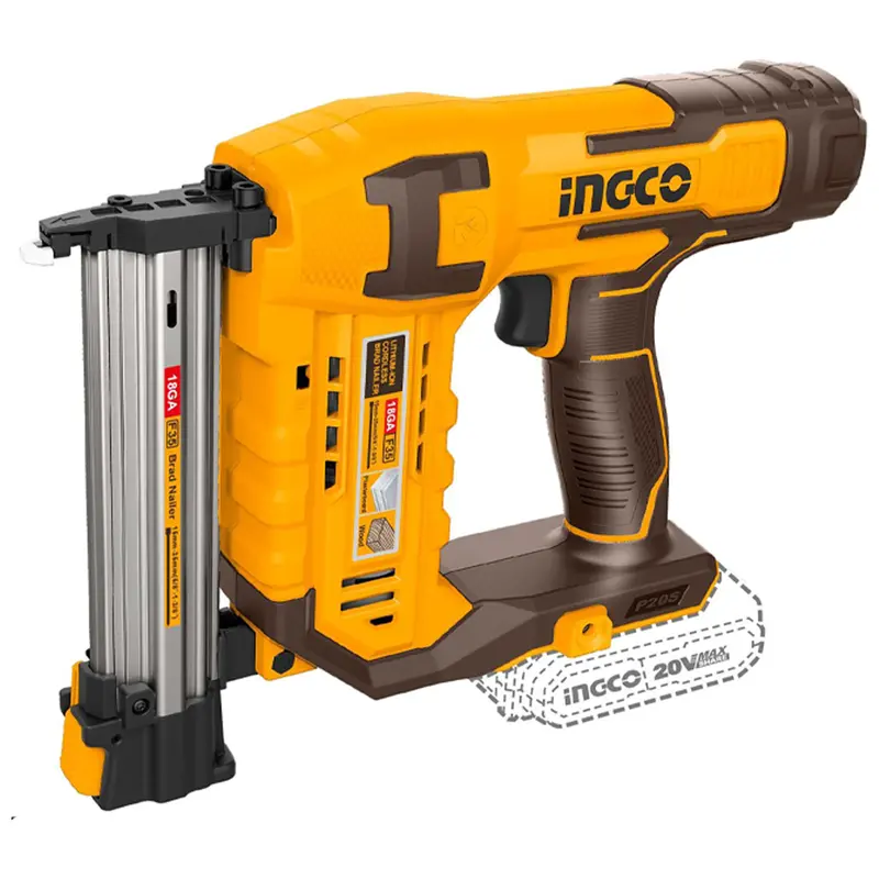 Ingco 20V Cordless Concrete Brad Nailer – Bare Tool Only 1