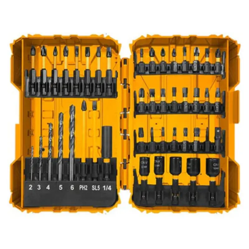 Ingco 49-Piece Impact Driver Bit Set – Wide Range Of Socket And Bit Types 1