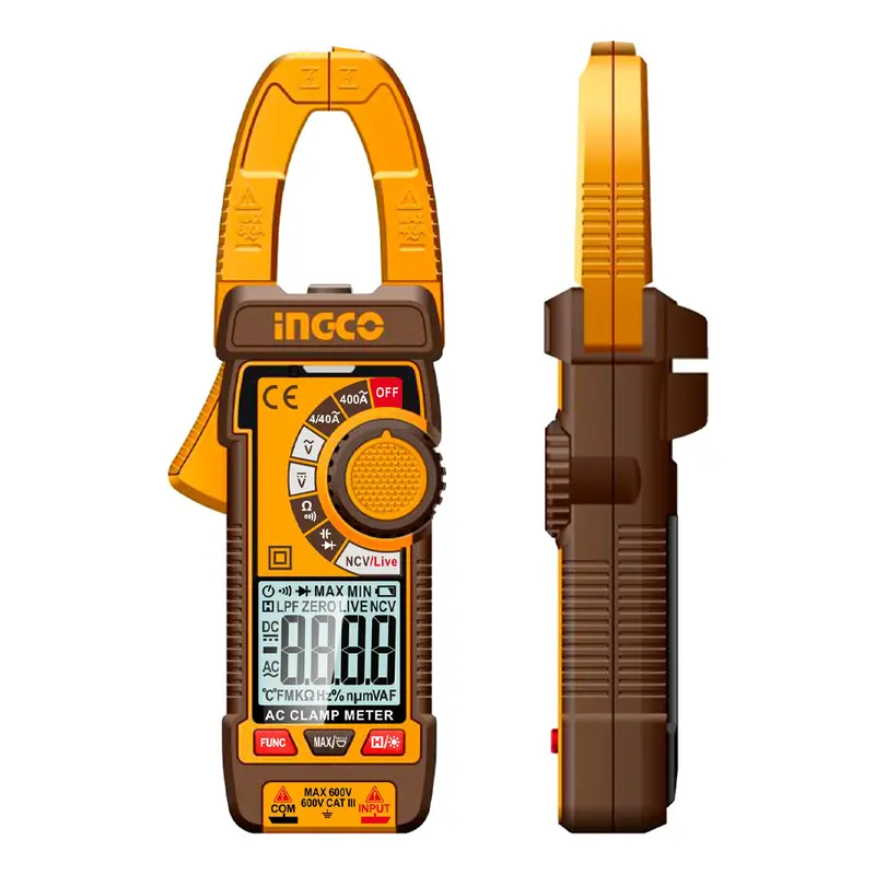 Ingco Dcm66001 600A High-Capacity Ac Clamp Meter 1