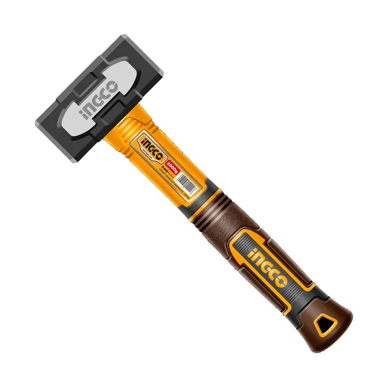Ingco Fiberglass-Handle Stoning Hammer For Masonry Work 1
