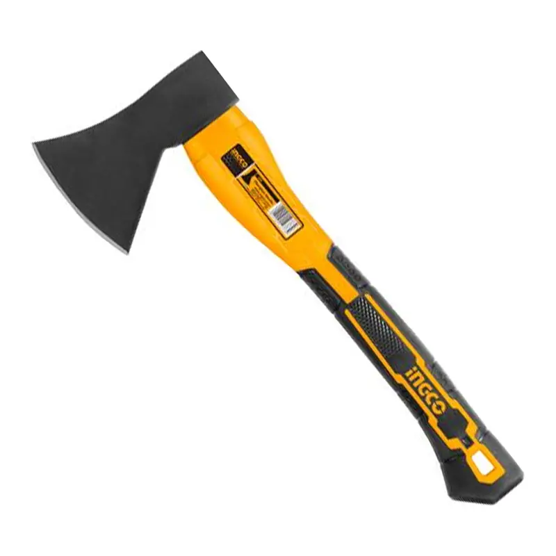 Ingco Haxs206001 Forged Axe – 600G Head Weight, Fiberglass Handle For Precision Chopping 1