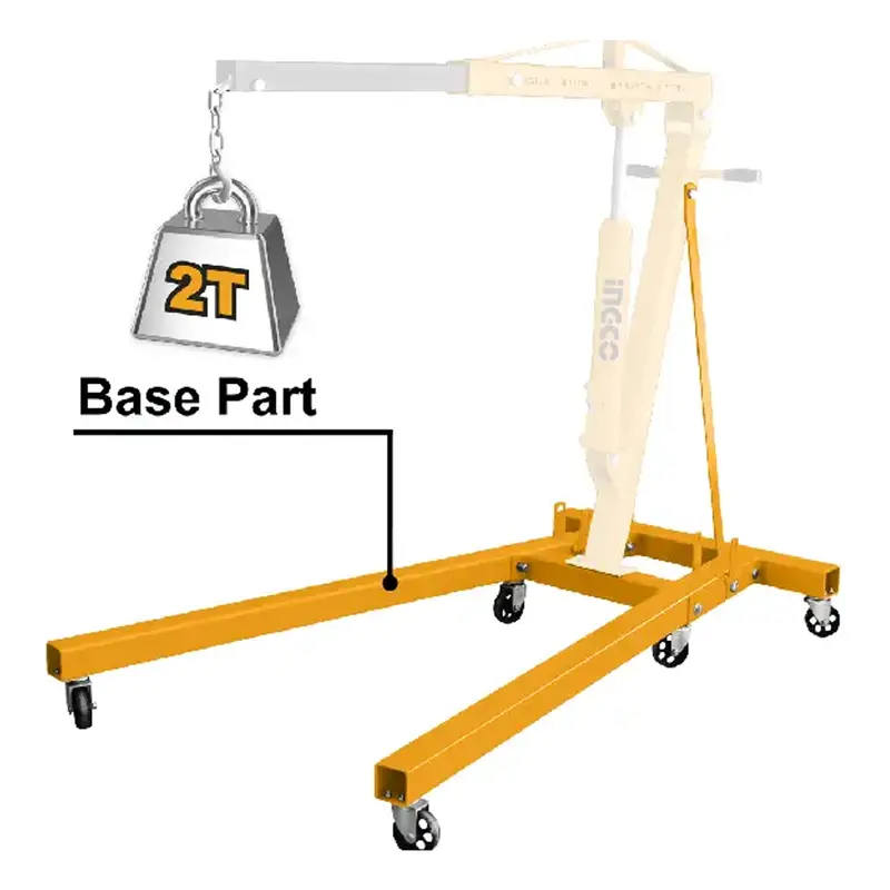 Ingco Hec21-1 Engine Crane — Base Assembly Only 1