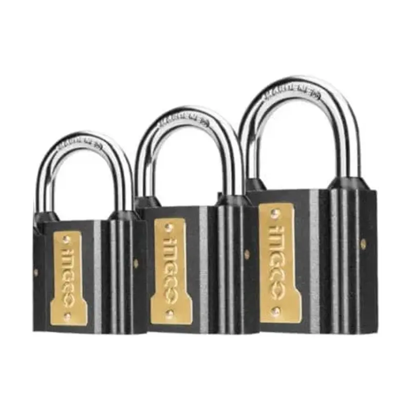 Ingco Iron Padlock – Industrial-Strength Steel Lock With Weather-Resistant Finish 1
