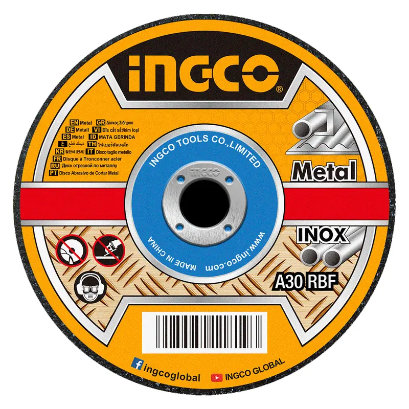 Ingco Mcd101251 5-Inch Angle Grinder Cutting Disc Set 1