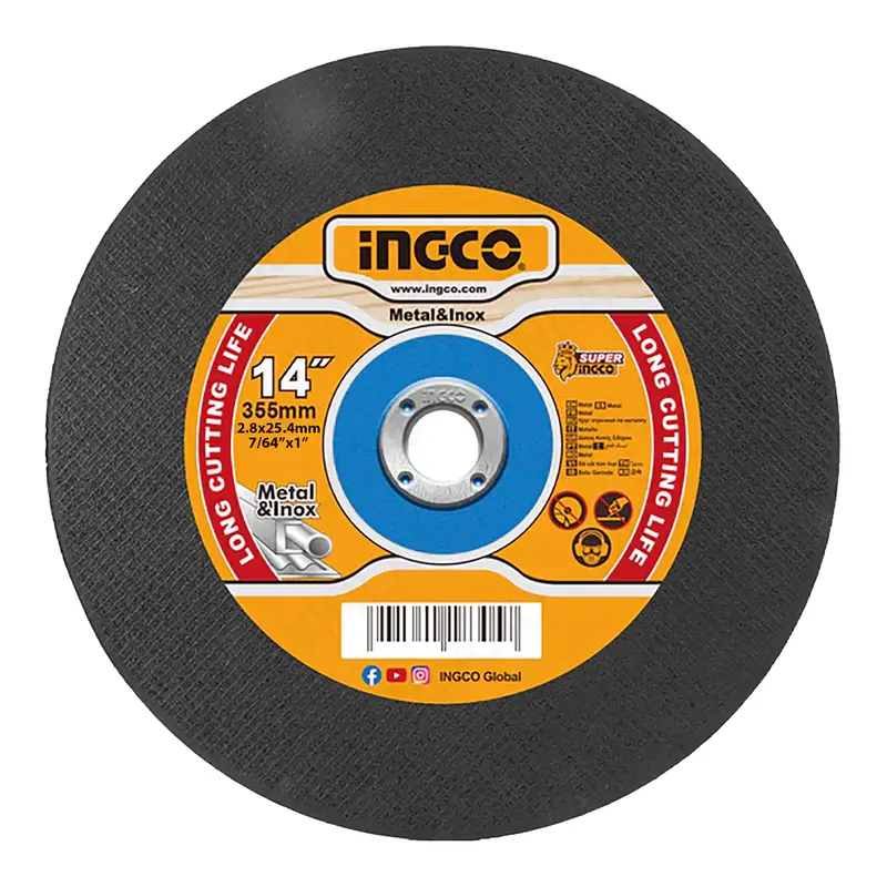 Ingco Mcd283551 14-Inch Industrial Cutting Disc 1