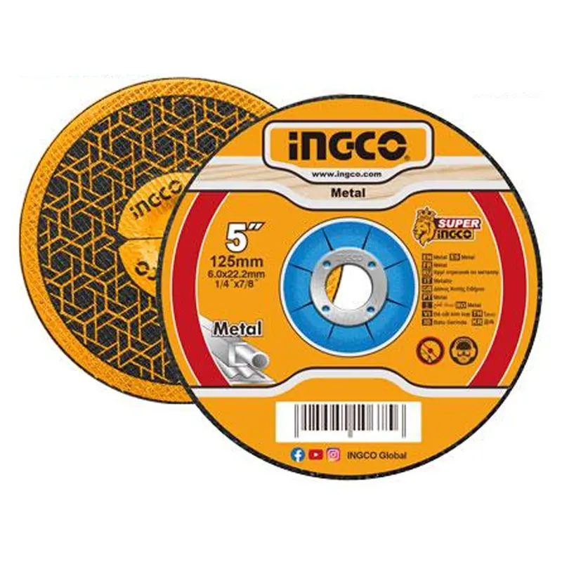 Ingco Mgd601251 5-Inch Depressed Center Cutting Wheel 1