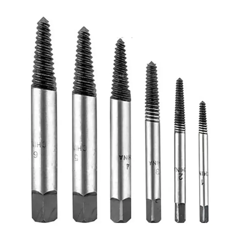Ingco Screw Extraction Tool Set – 6-Piece Broken Bolt & Stubborn Fastener Remover Kit 1