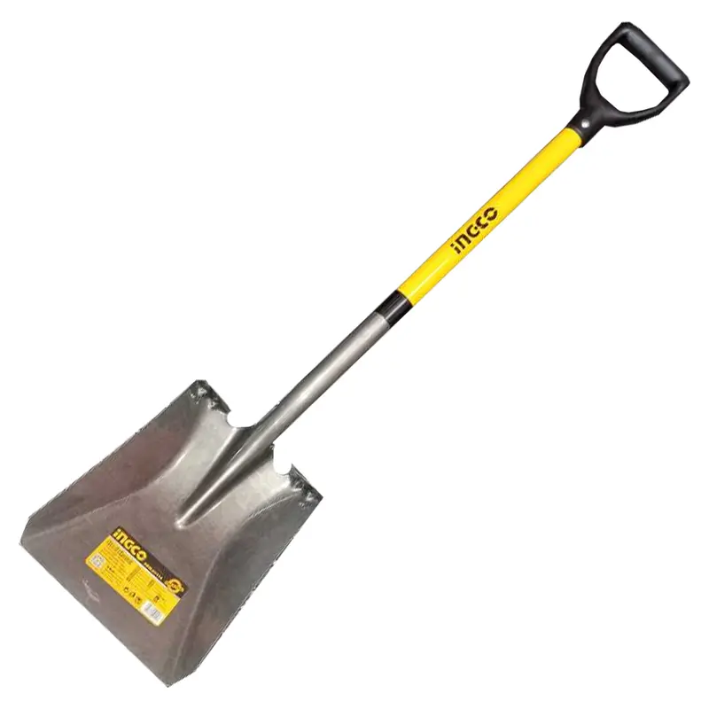 Ingco Square Steel Shovel – 1050 Mm Overall Length 1