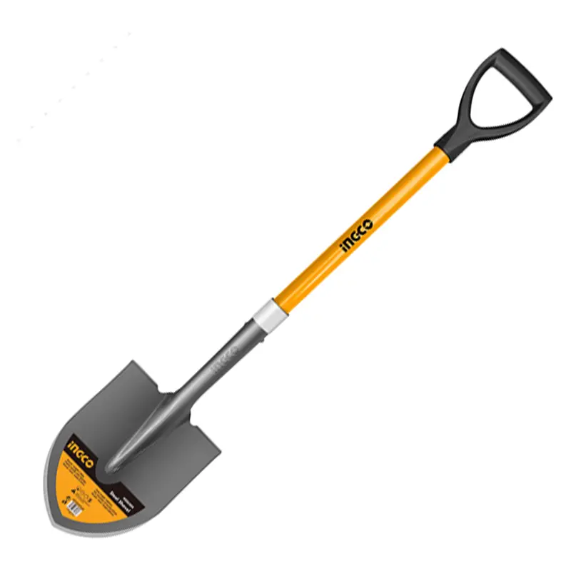 Ingco Standard Steel Shovel – 1050 Mm Handle Length 1