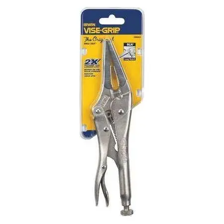 Irwin Visegrip Long-Nose Locking Pliers With Wire Cutter 1