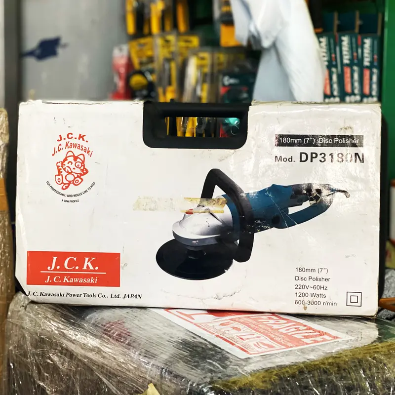 Jc Kawasaki Dp3180N Variable-Speed Polisher – Orbital Finishing Tool (Damaged Box) 1