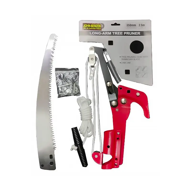 John Benzen Telescoping Pole Pruner For High-Branch Trimming 1
