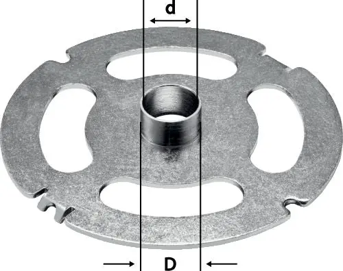 Kr-D 19.05 Mm Template For Of 2200 Router Base 1