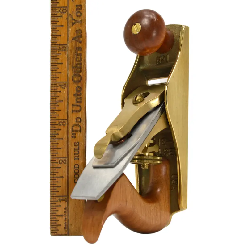 Lie-Nielsen Miniature Bench Plane No. 1 Inspired By Stanley — Solid Bronze Smooth Plane 1