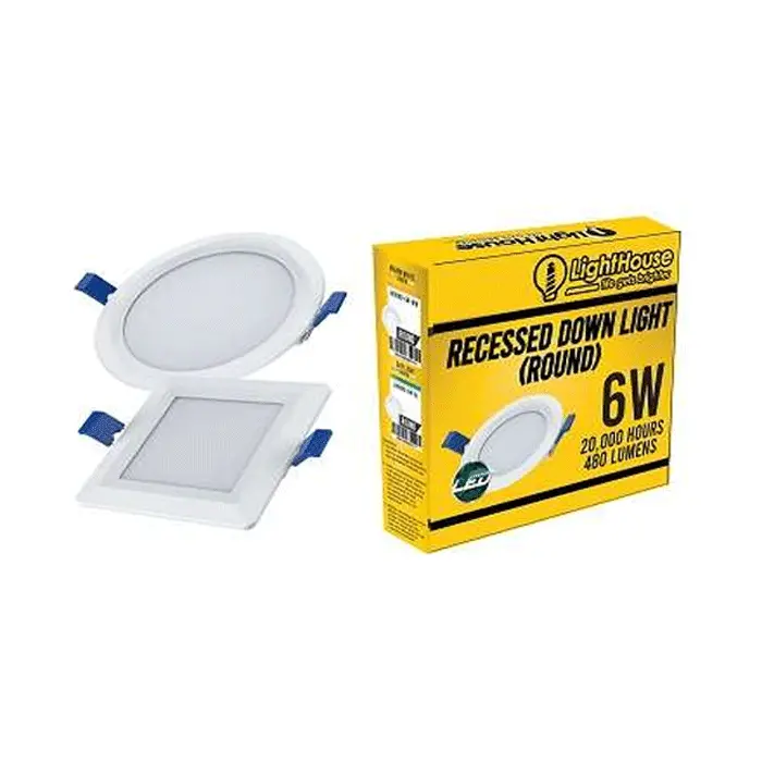 Lighthouse Round Recessed Led Downlight – Daylight Finish 1