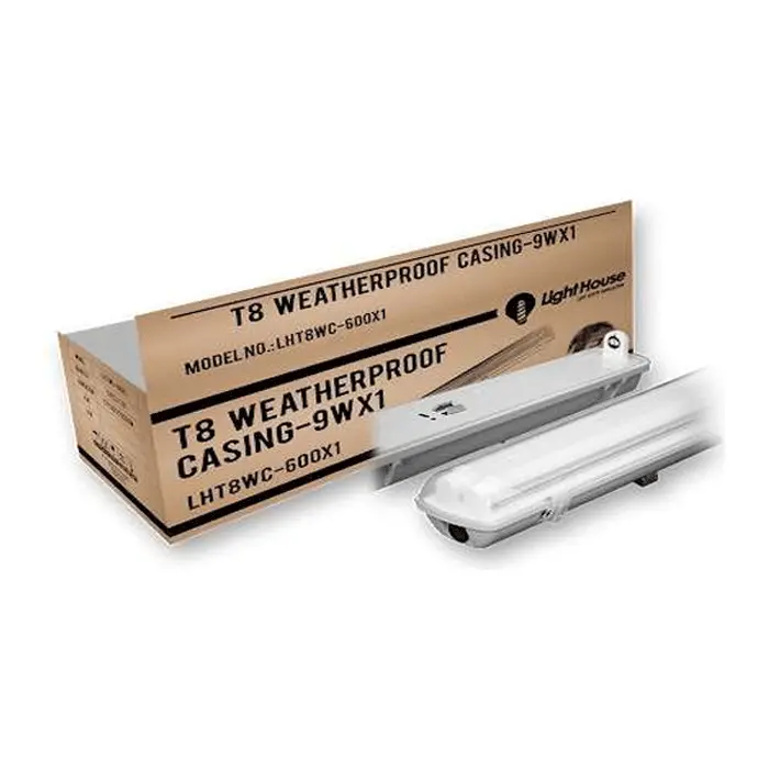 Lighthouse Weatherproof T8 Led Tube Enclosure 1
