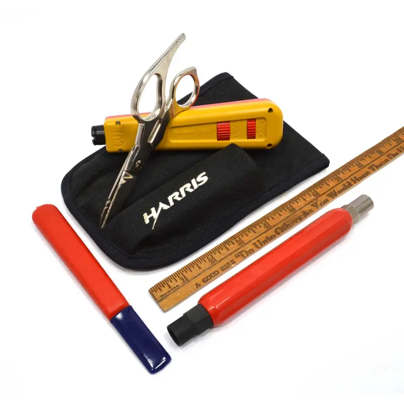 Like-New Harris-Fluke D914 Impact Punch-Down Kit – 4-Piece Pro Technician Set 1