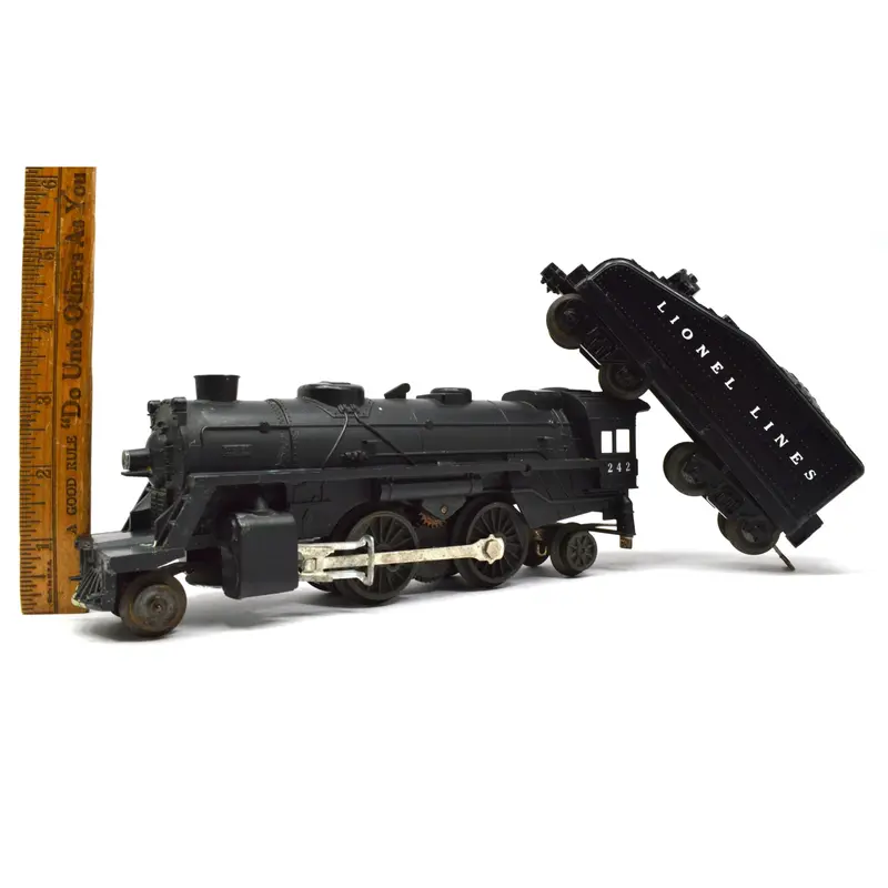 Lionel 2-4-2 Columbia Steam Locomotive #242 With 1625T Tender – Produced 1958–1966 1
