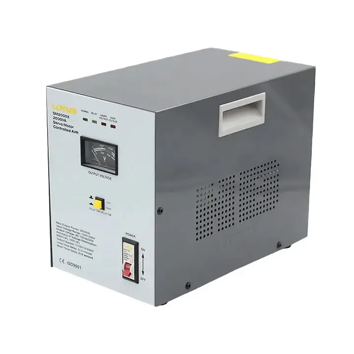 Lotus Sm2000X 2000Va Servo-Driven Automatic Voltage Regulator – Industrial-Grade Stability 1