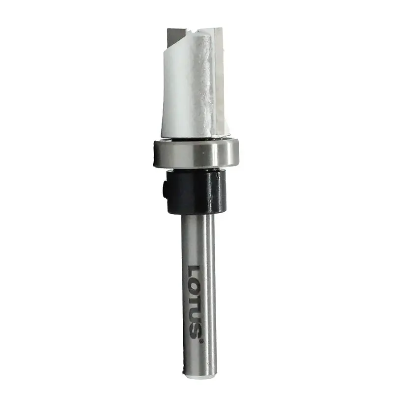 Lotus Straight Pattern Router Bit – 1/4-Inch Shank 1