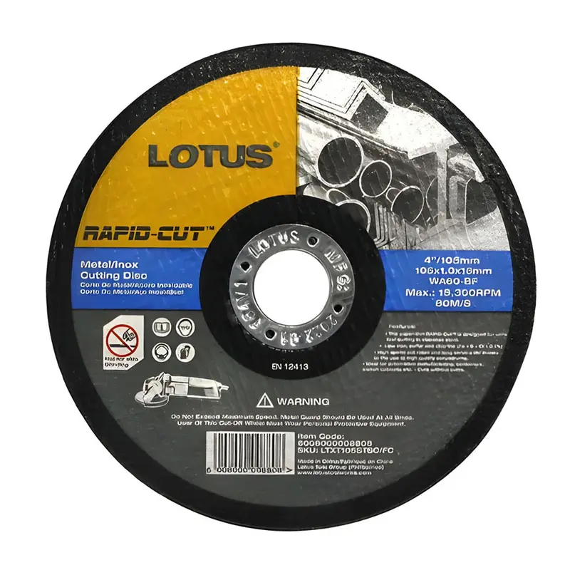 Lotus Super-Thin 4" Cut-Off Wheel – Ltxt105Stsc/Fc For Precision Cutting 1