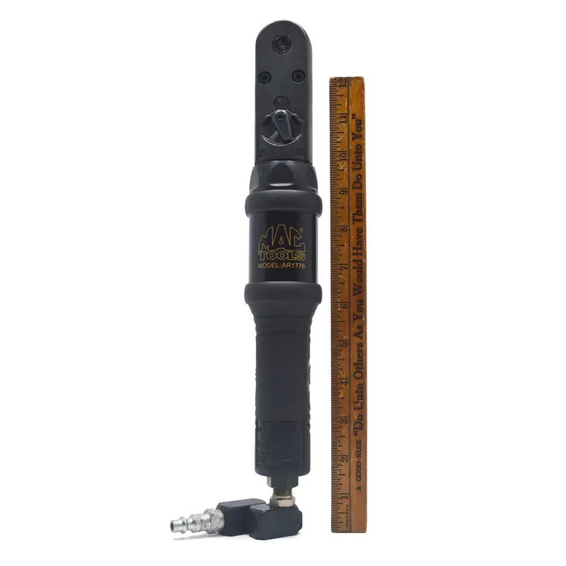 Mac Tools Ar1776 Pneumatic Ratchet – Tested & Operational, Includes As60 Swivel Adapter 1