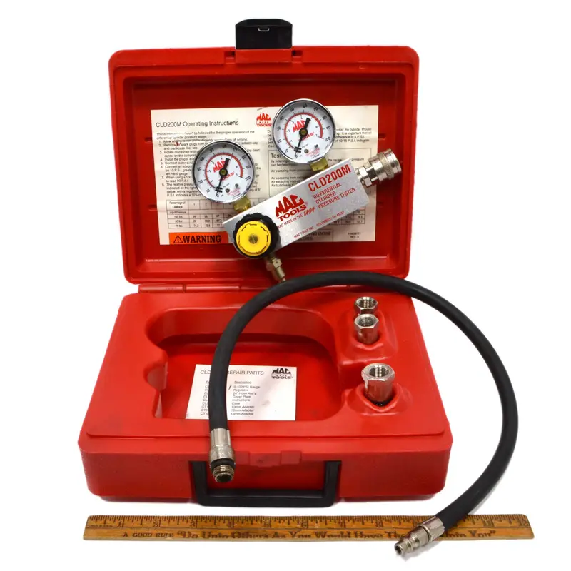 Mac Tools Cld200M-6 Differential Cylinder Pressure Tester – Lightly Used, Comes In Carrying Case 1