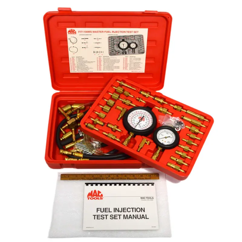 Mac Tools Fit1100Ms Fuel Injection Tester Kit – Lightly Used, Fully Assembled, Excellent Condition 1