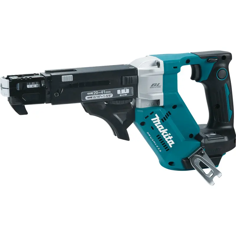 Makita Dfr453Z Lxt 18V Brushless Collated Screwdriver – Auto-Feed, Silent Clutch, 41 Mm Capacity 1