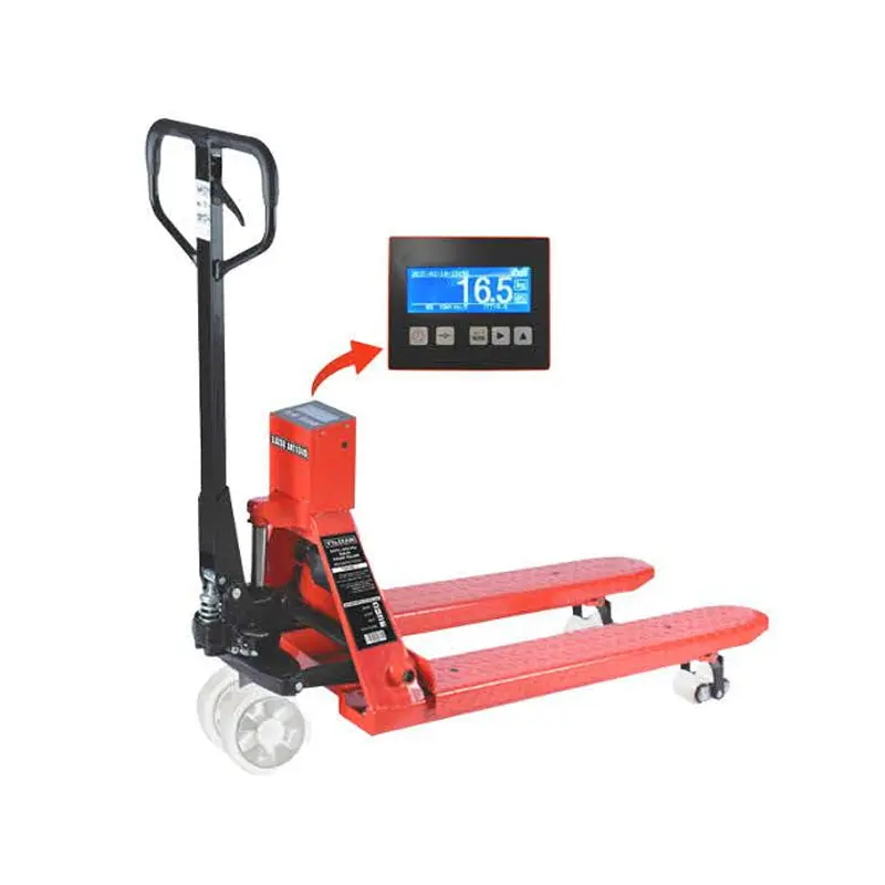 Maxlift Lpt-3Ts Hand Pallet Truck With Integrated Digital Scale (3000 Kg Capacity) 1