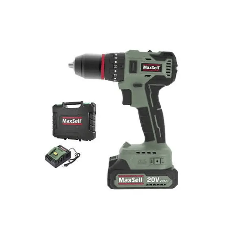 Maxsell Mic-10C 20V Compact Hammer Drill (3/8" Chuck) 1