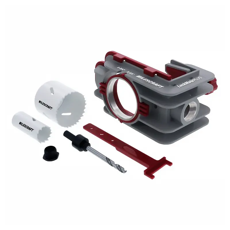 Milescraft Lockmateplus: Precision Lock And Door Knob Installation Jig (Model 1338) 1