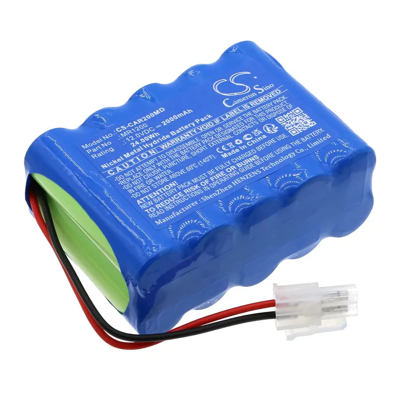 Ni-Mh Medical Battery – 12V, 2000Mah, 24Wh For Cardioline Ecg Devices (17001237, Ecg200L, Ecg200S) 1