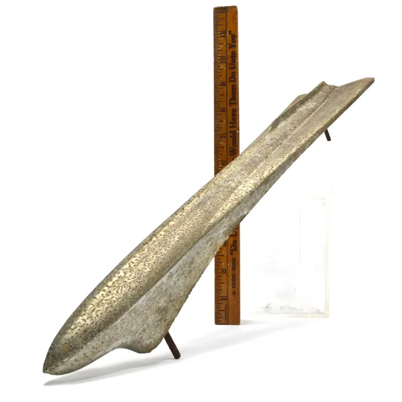 Original 1953 Chevrolet Bel Air Rocket Hood Ornament, Part Number P-3701530-C-2 1