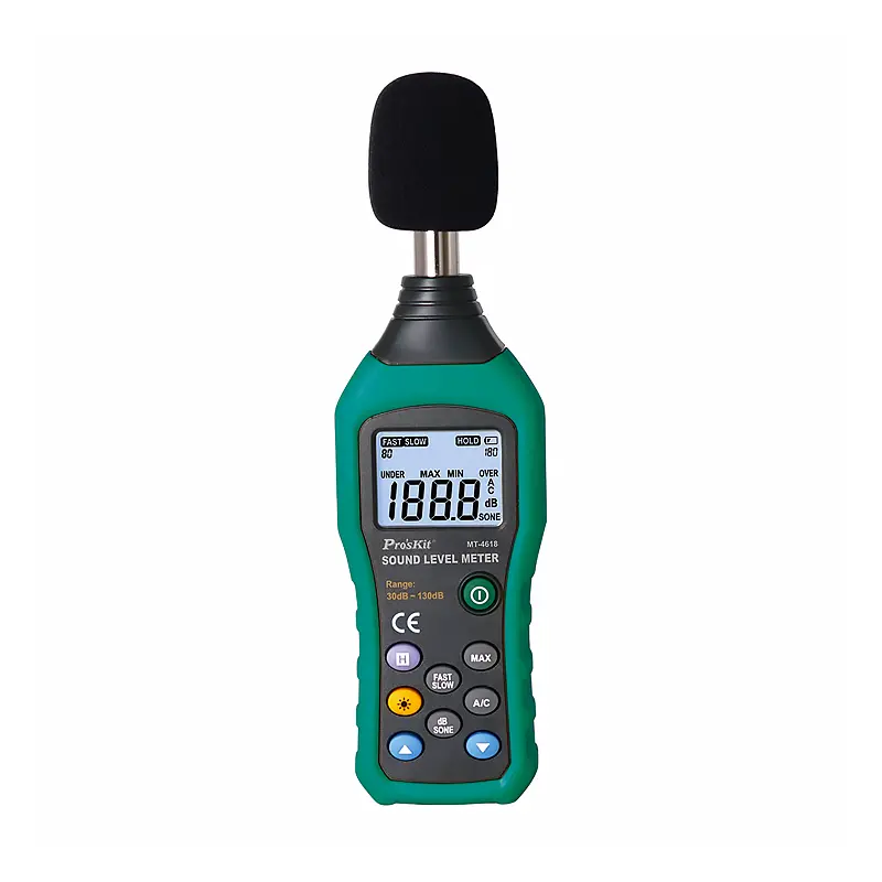 Pro'Skit Mt-4618 Sound Level Meter With Decibel Calibration 1