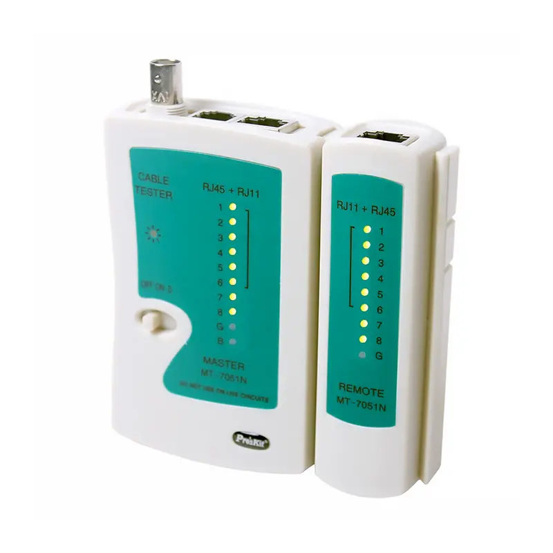 Pro'Skit Mt-7051N Miniature Lan Cable Tester For Network Diagnostics 1